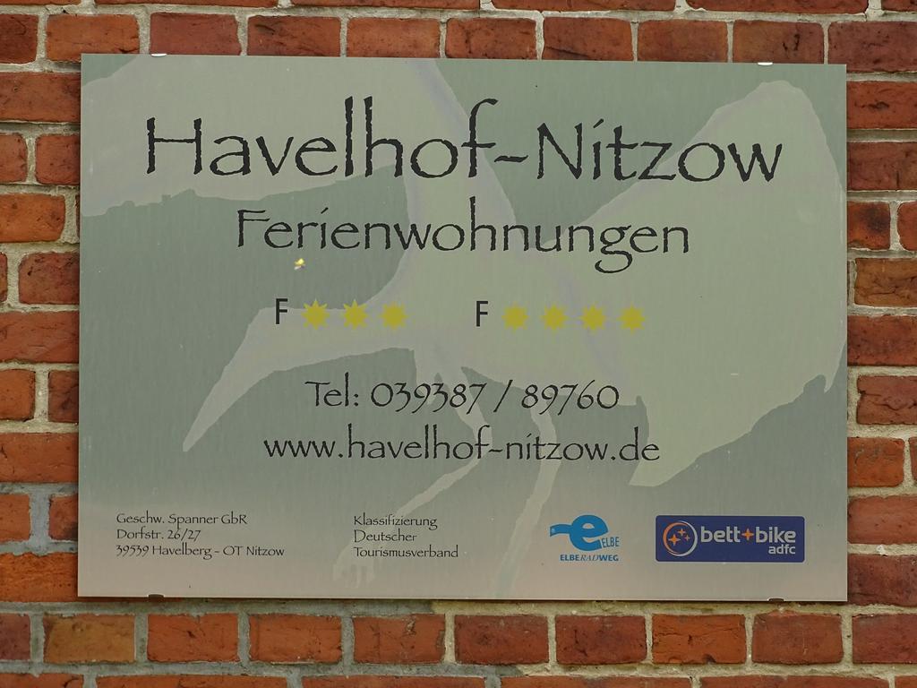 Havelhof-Nitzow公寓 外观 照片